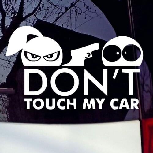 Don'T Touch My Vinyl Decal/Sticker Window Door Laptop Jdm Funny 15x9cm