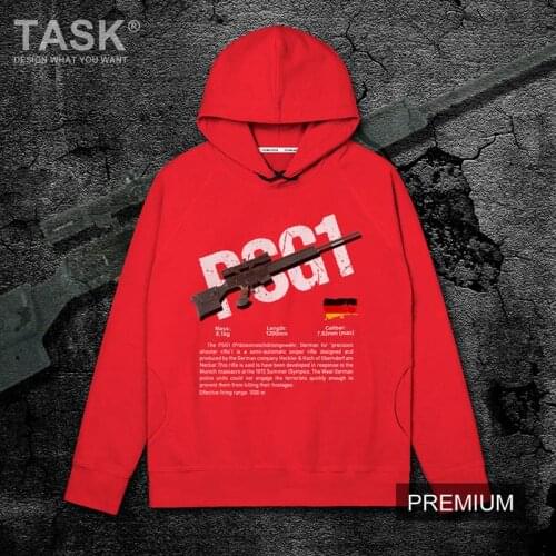 Germany PSG1 Sniper Rifle Rifle Army weapon jedi game Fan cotton long sleeve hoodie sweatshirt men harajuku Spring Autumn Hoody