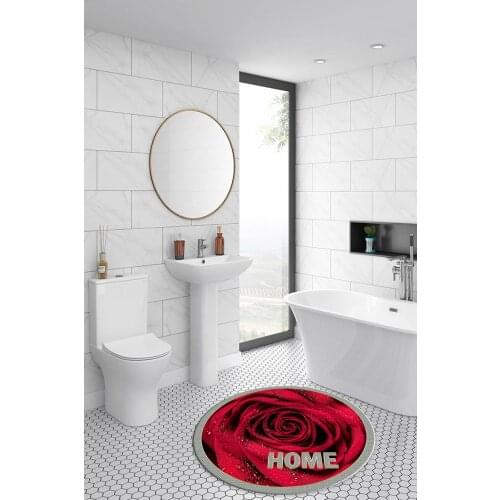 Modern Decorative Bathroom Mat Luxury Carpet Non-Slip Sole Design Eva Shower Room Rug Toilet Decor Soft Absorbent Alfombra