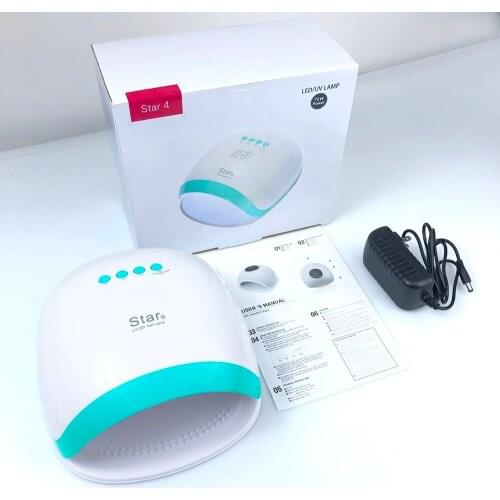 New 72W UV Lamp Nail Dryer Pro Star4 UV LED Gel Nail Lamp Fast Curing Gel Polish Ice Lamp for Nail Manicure Machine DIY Manicure
