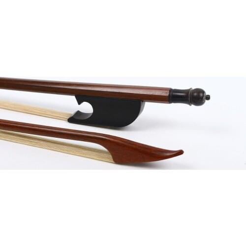 Cello Bow 4/4 Full size Brazilwood Baroque Style Advance Horse hair Ebony Frog Cello Accessories Parts
