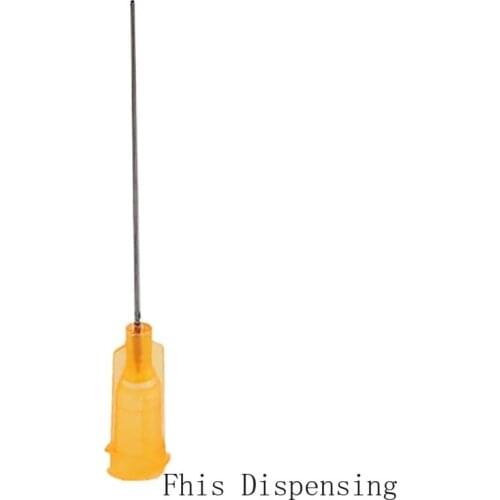 W/ISO Standard Dispensing Needles 1.5 Inch 23G PP Luer Lock Hub Tubing Length Precision S.S Dispense Blunt Tips Pack of 30
