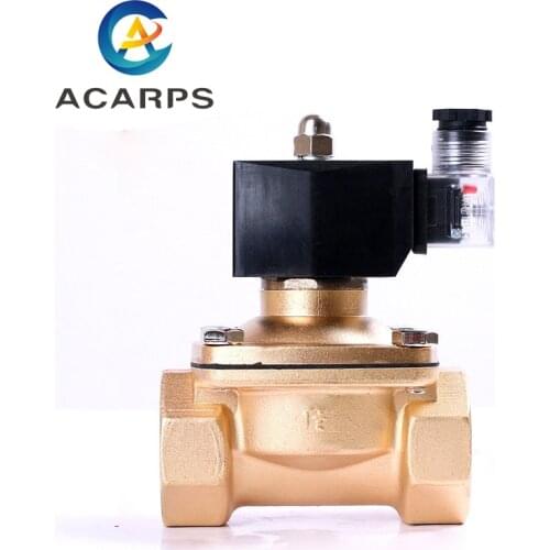 1-1/2" Normally Closed 2T Gas solenoid valve High temperature 150 degree solenoid valve