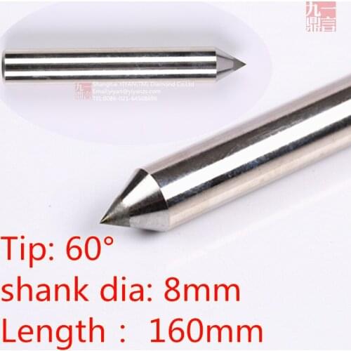 2pcs/lot diamond drag engraving tool 8mm Drag Graver for use on metals such as brass, aluminum, pewter, silver gold drag point