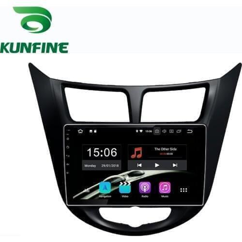 Car Stereo for Hyundai Verna Accent Solaris 2010-2016 Octa Core Android 10.0 Car DVD GPS Navigation Player Deckless Radio