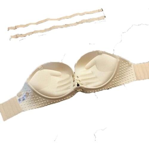 Fashion Pull B super Push Up Bra Plump Lingerie sexy bra gather breast Seamless Bra Gather Adjustable Underwear Size 32-38 B