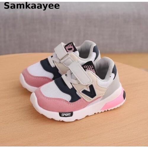 0-8y Kids Shoes Children Sneaker Spring Autumn Baby Boys Girls Casual Shoes Soft Bottom Breathable Anti-Slip Sports Footwear S26