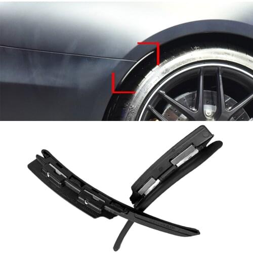 For Mercedes Benz W213 E200 E250 E300 E400 E53 E63 E43 AMG Line 2016-2022 Fender Flare Car Extension Wheel Eyebrow Protector Lip