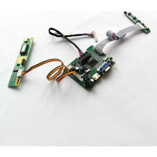 For TD141TGCD1/TD141TGCD2 2AV VGA notebook PC LCD panel 1024*768 1CCFL 30pins LVDS cable 14.1" display controller board kit