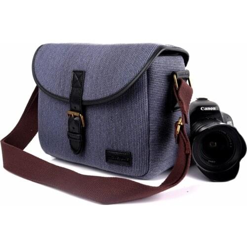 Retro Canvas DSLR Camera Bag Photo Case For Panasonic GX80 GX85 GX9 GX8 GX7 GF9 GF8 GF7 GF6 GF5 FZ1000 FZ2000 Lens Pouch