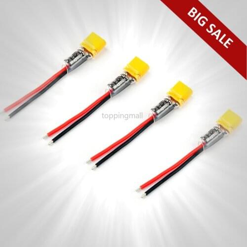XT30 Power Cable with Capacitance 70MM Crazybee F3/F4 PRO Flight Controller Adapt Connect Cable Fr Sailfly-X FPV Drone Part