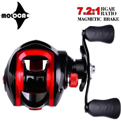 Casting Reel Carbon Baitcasting Reels Lightweight 7.2:1 Max Drag 10kg Bait Pesca Reesl Fishing Accessoires Pescaria Carretilha