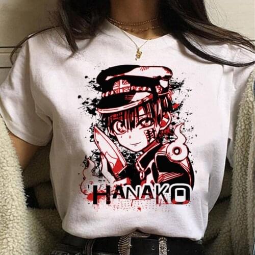 Kawaii Japanese Anime Toilet Bound Hanako Kun T Shirt Women Funny Cartoon Inuyasha Tshirt Unisex Shaman King Graphic Tees Female