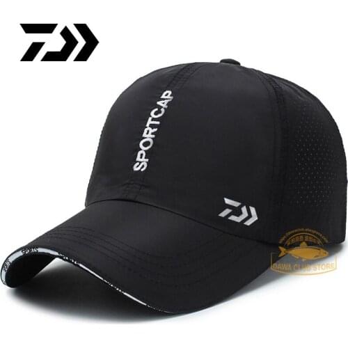 Daiwa Outdoor Fishing Sun Hat 2020 Summer Men and Women Outdoor Mountaineering Embroidery Quick-drying Hat Sports Baseball Cap
