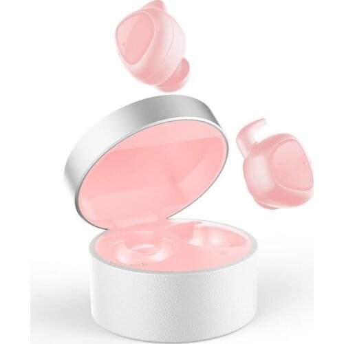 Mini Bluetooth Earphone Wireless In-Ear Invisible Earbuds Handsfree Headset Stereo With Mic For IPhone 11 Huawei Mate 30