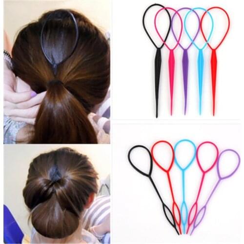 Hair Styling Artifact Magic Wear Hair Sticks Multi-Function Maker Hair Styling Tools For female Girls Kids DIY Pull Pins