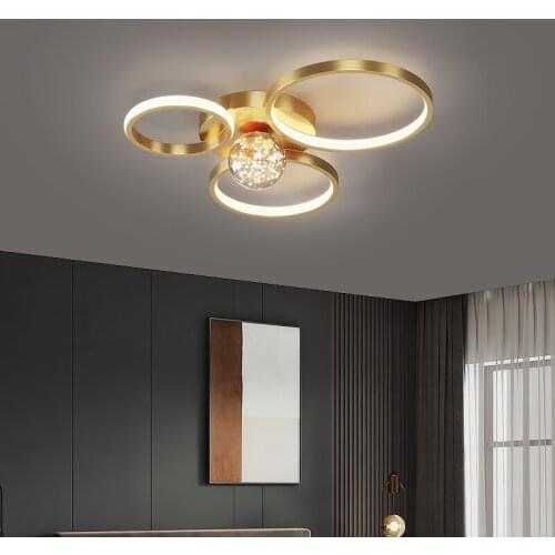 Nordic Bedroom Ceiling Lamp Modern Minimalist Creative Lamp Living Room Lamp Magic Bean Lamp Personality Starry Restaurant Light