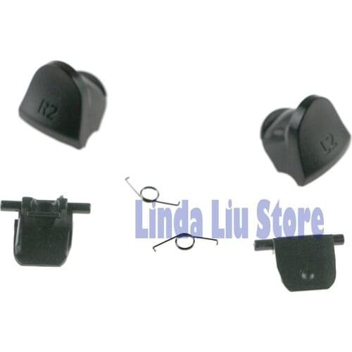 Replacement New JDS-030 JDM-030 L2 R2 Trigger Button with Springs For PS4 Controller ChengChengDianWan