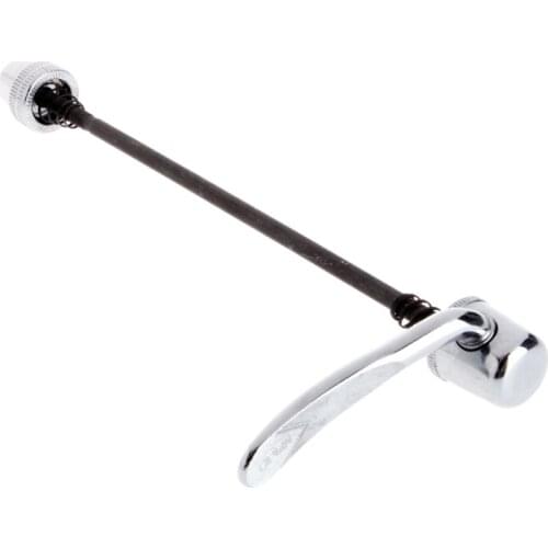 1 Pc Silver Bike Quick Release Skewer Part for Trainer Bicycle Road Mountain Cycling Bike Rear Wheel Tire