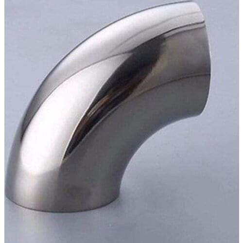 1PCS Car Accessories Automobile Exhaust Pipe Muffler Stainless Steel Elbow 90 Degree Exhaust Weld Bend Elbow Pipe Fitting Kit