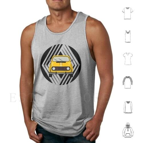 4 Oldtimer Tank Tops Vest Sleeveless Car Old Car Oldtimer Transport Vintage Vehicle Taxi Cab