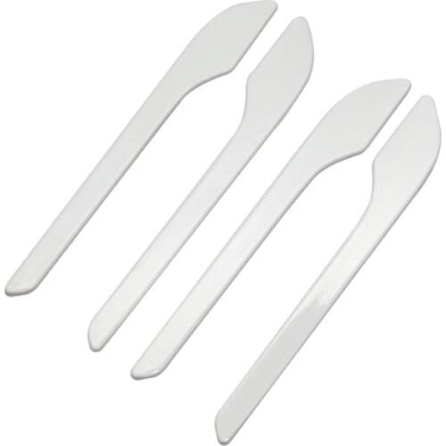 4 Pcs for Model 3/Y Car Door Handle Cover Wrap Kit Protector Sticker Decal Premium Durable ABS QW