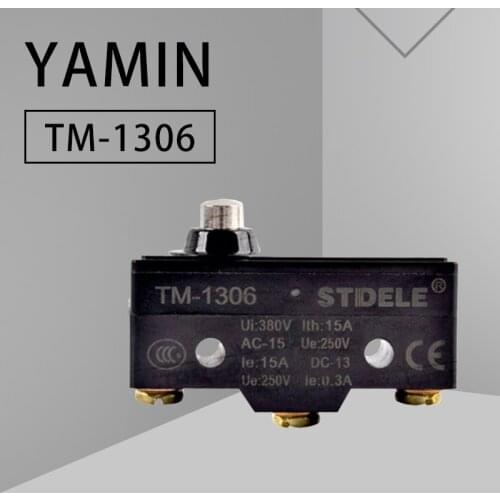 5PCS) TM-1306 ( For LXW5-11D ) Point Action / Stroke Limit / Micro Switch Short Spring Plunger Screw Terminal