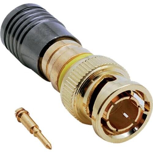 BNC E.RG6 COMPRESSION KON.GOLD CTBNC 100