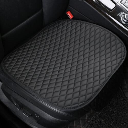 1 piece Car Interior Seat Covers Cushion Pad Mat for Auto Supplies Office Chair with PU Leather