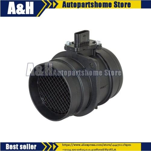 Mass Air Flow Meter Sensor 06D906461 for 2009 For Audi A4 Quattro 2.0L 1984CC 121Cu
