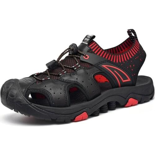 Breathable sports 2020 zapatos Man new couple rubber Light comfortable Fashion playa flip safety shoe beach summer breathable