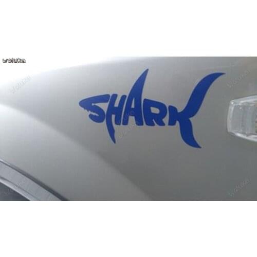 SHARK Reflective Vehicle Sticker Decorative to Hide Screening Scratch Car decoration CD50 Q04