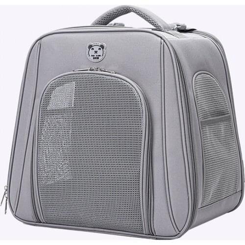 Escape Proof Airline Approved Pet Travel Bag Pet Supplies and Pet Cat Backpack Big Space Breathable Carrier for Cat Collapsible