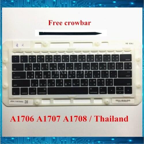 New For A1706 A1708 A1707 Thailand Key Cap For Macbook Pro Retina 13" 15" A1706 A1707 A1708 Keycap keyboard Late 2016 Mid 2017