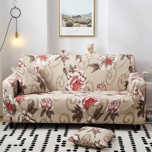 Papa&Mima Stretch Sofa Cover 1234 L Shape Slip Covers Couchs Chair Case