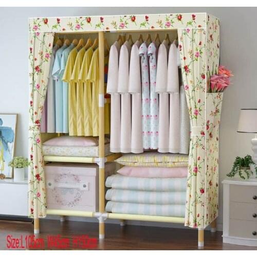 Factory Price Solid Wood Wardrobe length 105 cm