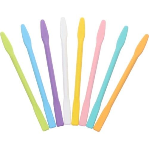 1PC Silicone Stir Stick DIY Color Modulation Adjusting Rod Epoxy Resin Jewelry Craft Making Mold Stirring Rod Beauty Makeup Tool