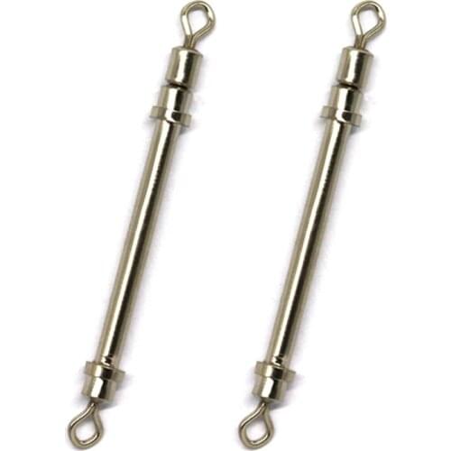 INFOF 100 pieces/lot Carp Fishing lead seat strong elastic swivels bass fishing tackle ice fishing connector