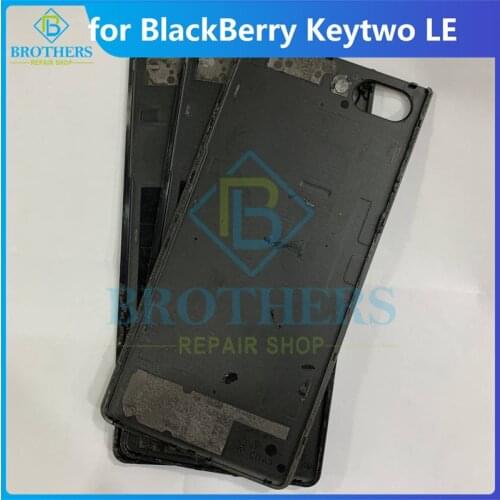 For BlackBerry KEYTwo LE Key2 LE Back Cover Battery Door Housing Back Cover BBE100-1BBE100-4BBE100-2BBE100-5 Part with logoTop