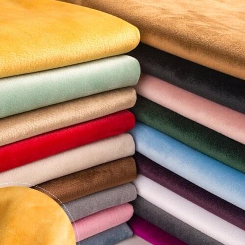 100*155cm velvet fabric thick flannel plush fabric velvet pillow sofa handmade DIY gold velvet fabric