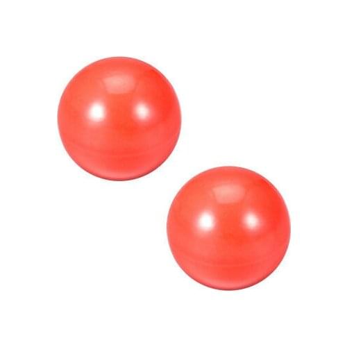 2 Pcs Thermoset Ball Knob M12 Female Threaded Machine Handle 40mm Diameter Red