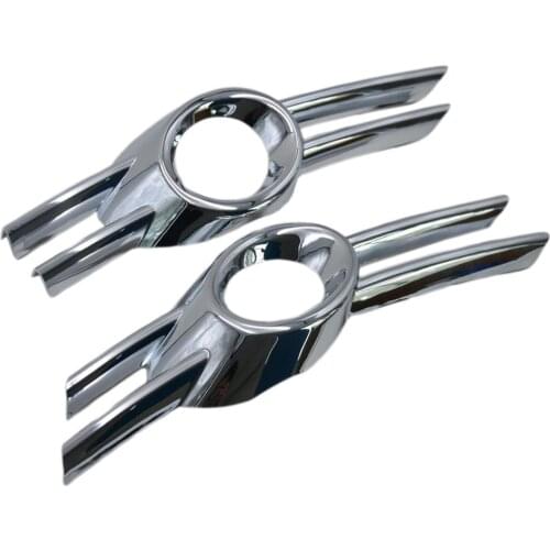 2 Pieces Fog Light Frame Cover Bumper Grille Trim for VW Passat CC 2009-2011