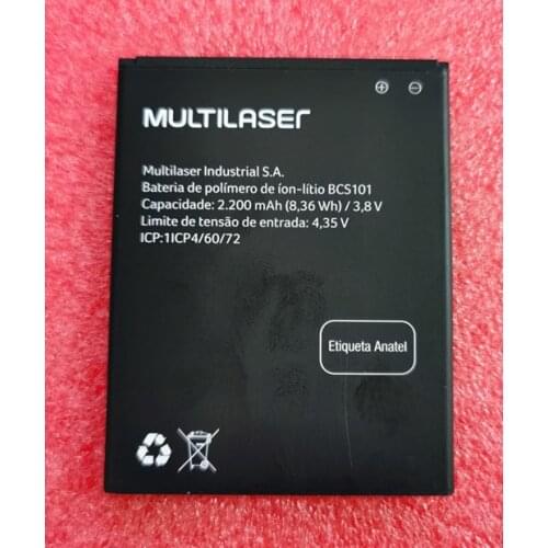 2200mAh 3.8V Battery For Multilaser BCS101 Mobile Phone Batterie Bateria Replace Parts