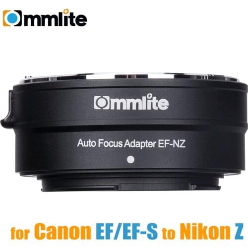 Commlite CVM-EF-NZ Lens Adapter Electronic Mount Auto Focus AF For Canon EF EF-S Lens To Nikon Z Mount Mirrorless Cameras Z6 Z7