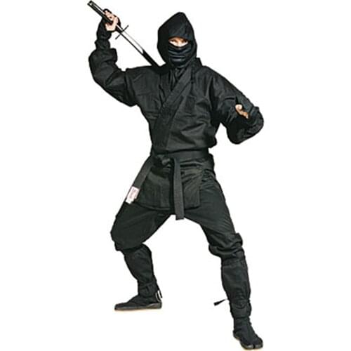Black Breathable Japan Ninja Uniform Suit (8 kinds of things),Yoga and Martial arts training suit Customization