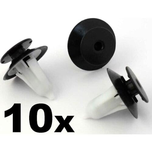 10x For Ford Interior Trim Panel Retainer Clips- Door cards, fascias- Fiesta Ka Puma