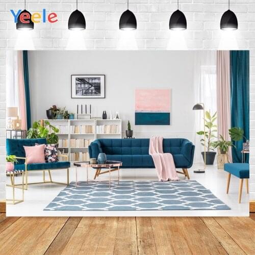 Yeele Photocall Backdrop Customized Interior Sofa Table Baby Children Photo Background Props Photographic For Studio Shoot Decor