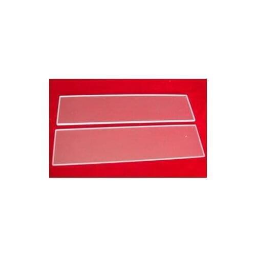 269*109 mm 2.5mm thickness uv quartz glass for uv lamp