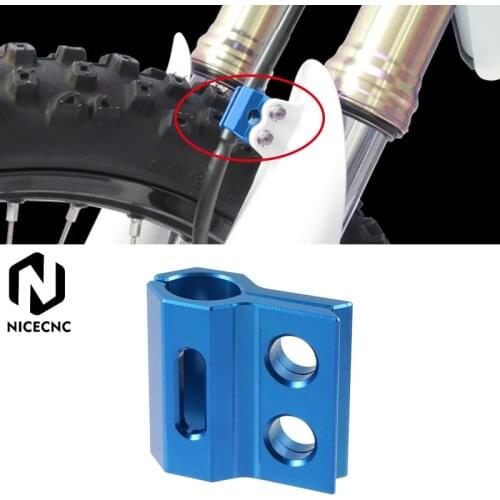 Front Brake Cable Hose Guide For Yamaha TTR125 TTR125L TTR125LE 2000-2021 TT-R230 2005-2021 Motorcycle Accessories CNC Aluminum