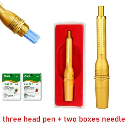 Dropshipping Service Disposable Blood Needle + Pen Sterile Lancets Fleam Vent Drain Blood Lancet Dedicated 23/26/28/30G